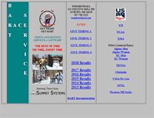 Tablet Screenshot of barttiming.com